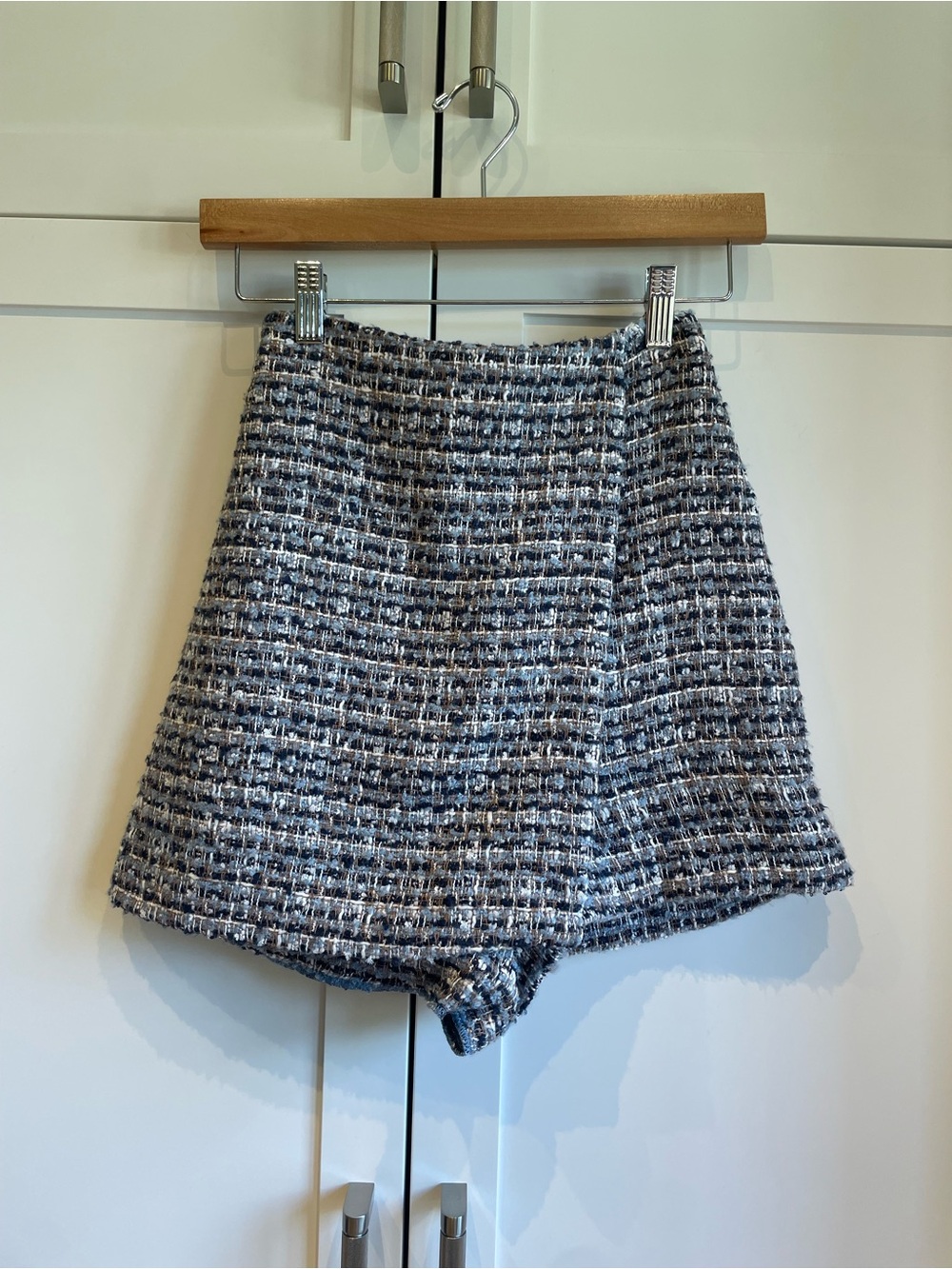 Zara Tweed High-Waist Women's Skort
